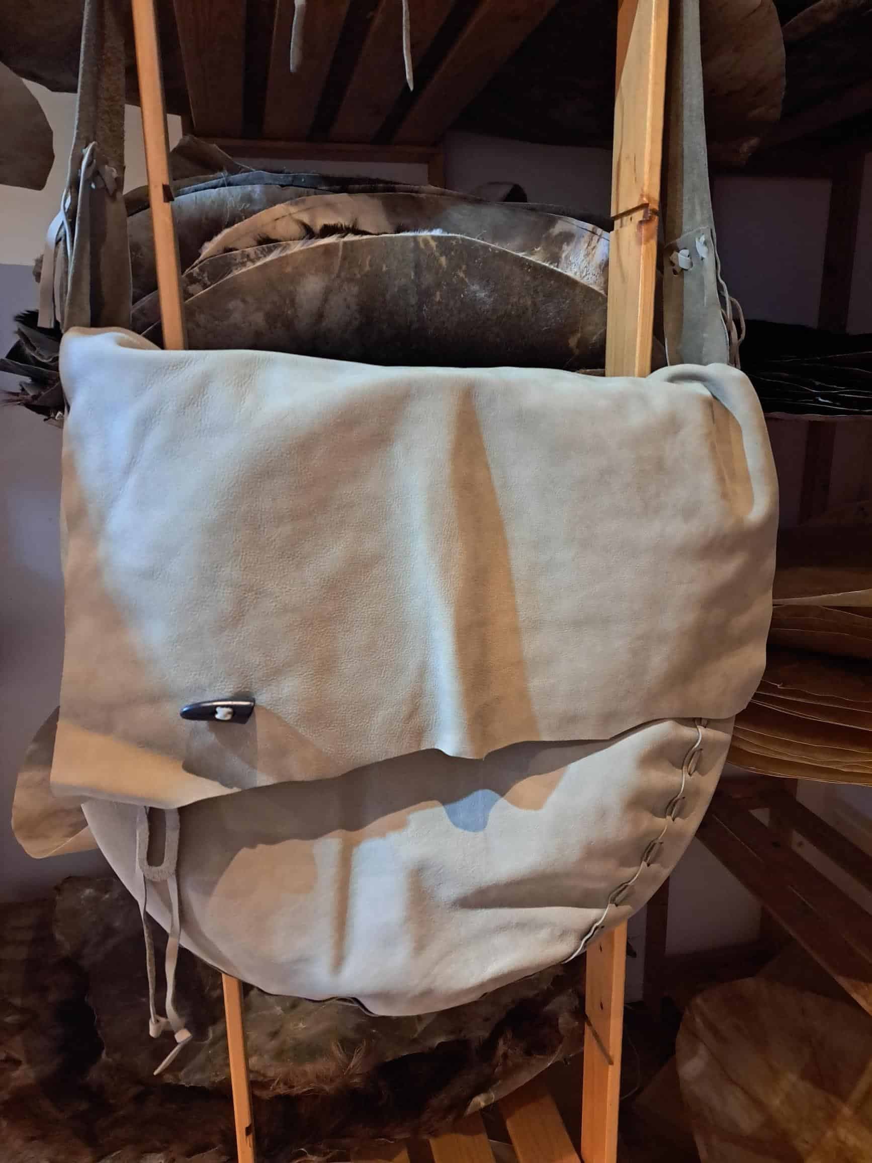 Tas voor je sjamanendrum van Leer - 2