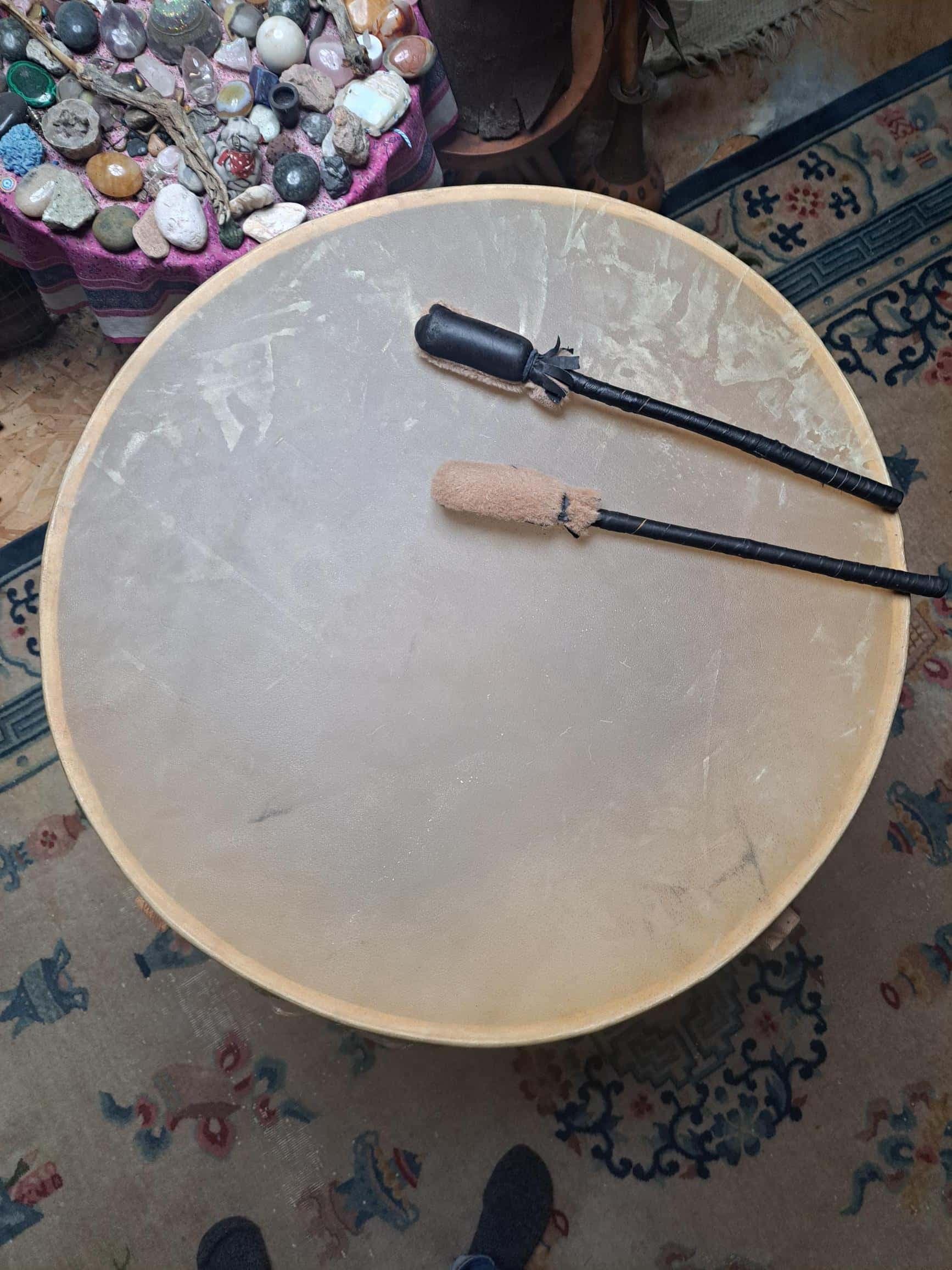 Sjamanendrum PowWow van Waterbuffel - 3