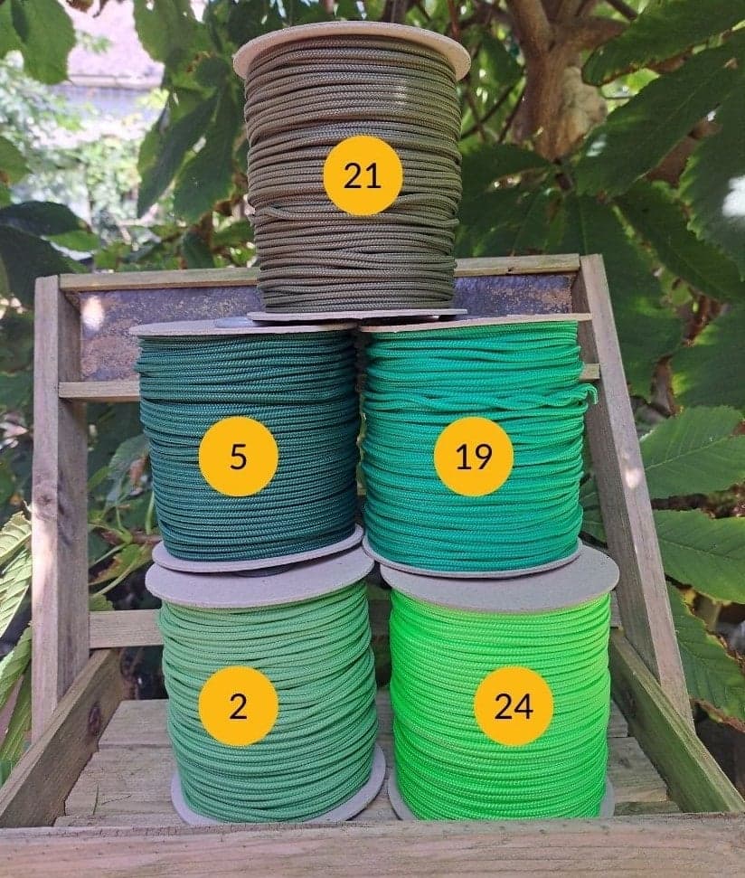 Uitlopend! Gekleurd Touw 100 meter - 4