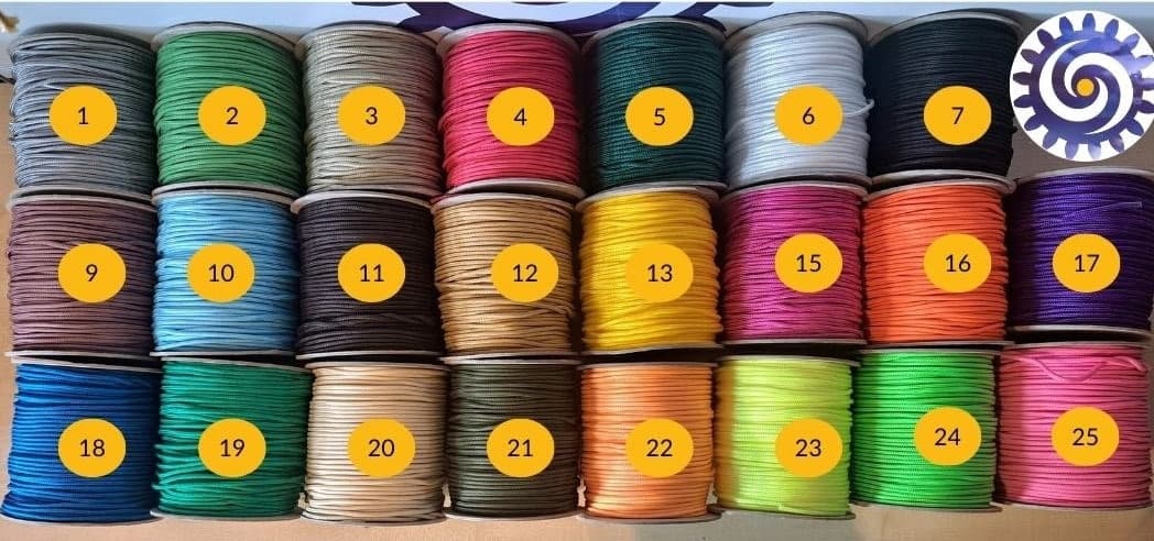 Uitlopend! Gekleurd Touw 100 meter