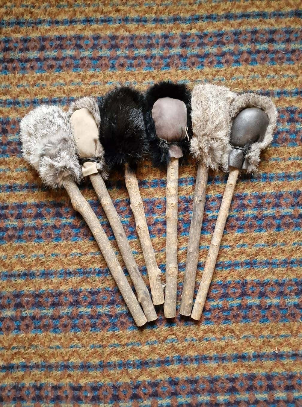 Zachte dubbelzijdige drumbeater