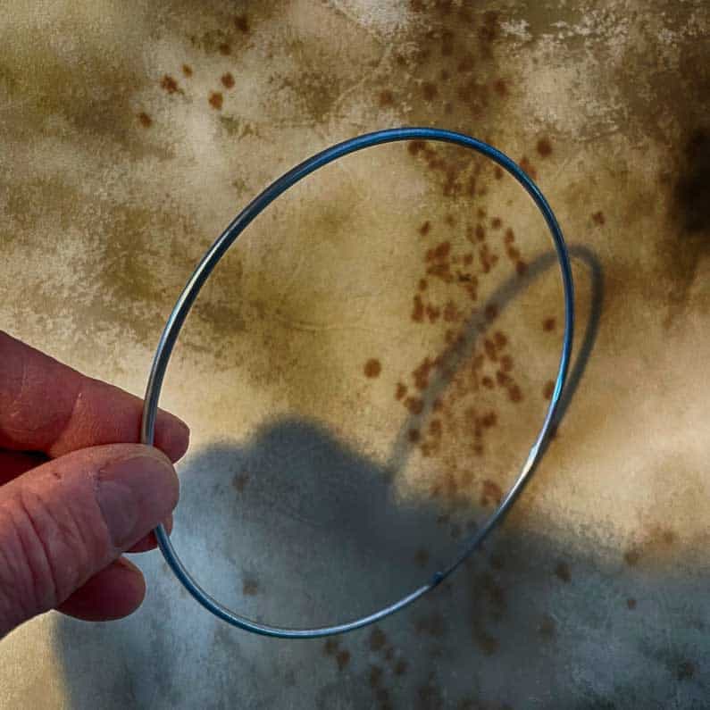 Metalen drumring